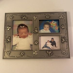 Silver Metal Children’s Picture Frame